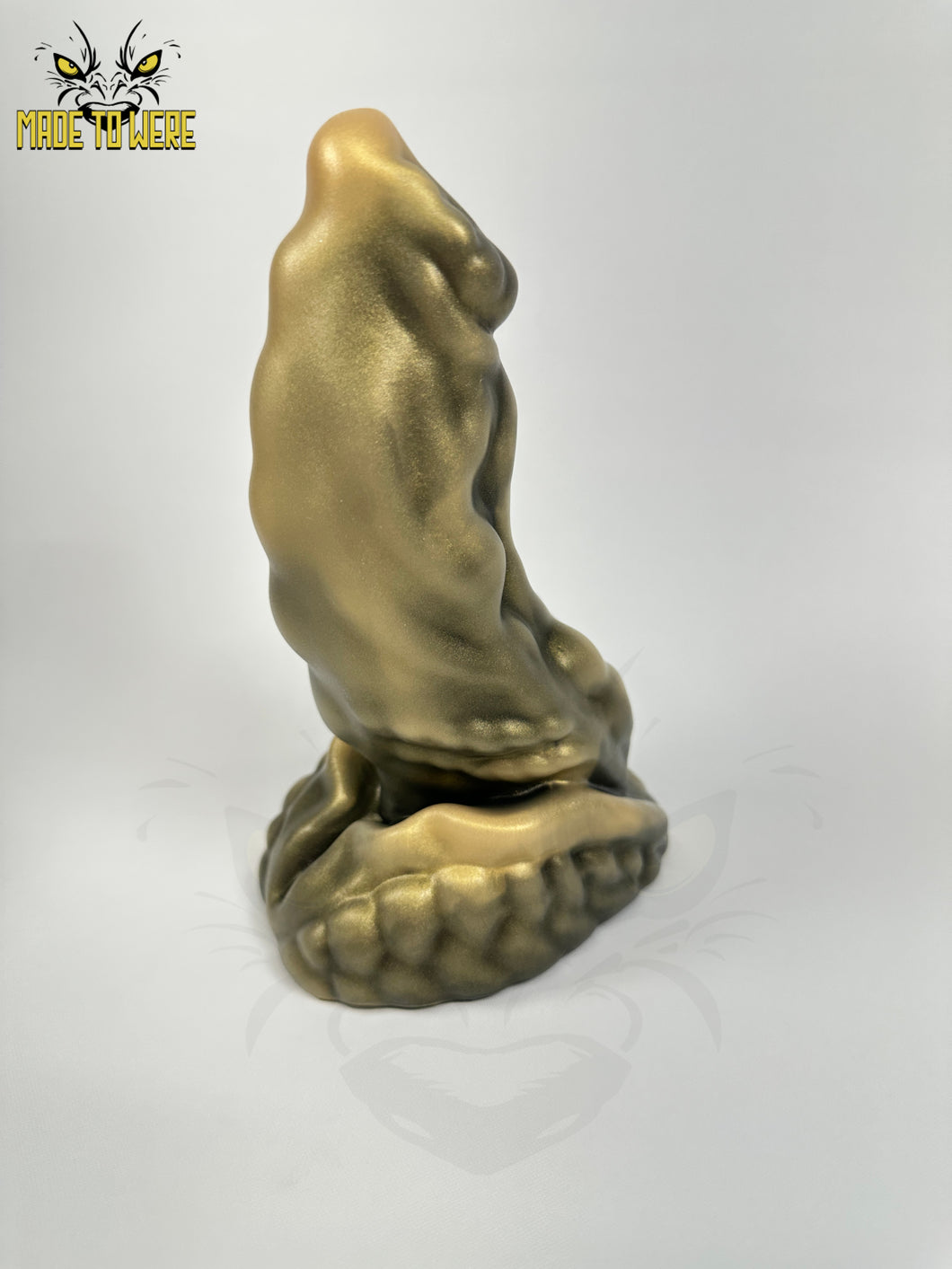 Medium Size Erect Bask, Soft 00-30 Firmness, Bronze Statue