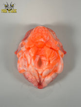 Load image into Gallery viewer, Zayn (Barbed), Large/Vibe Hole, Medium 00-50 Firmness, Orange Marble
