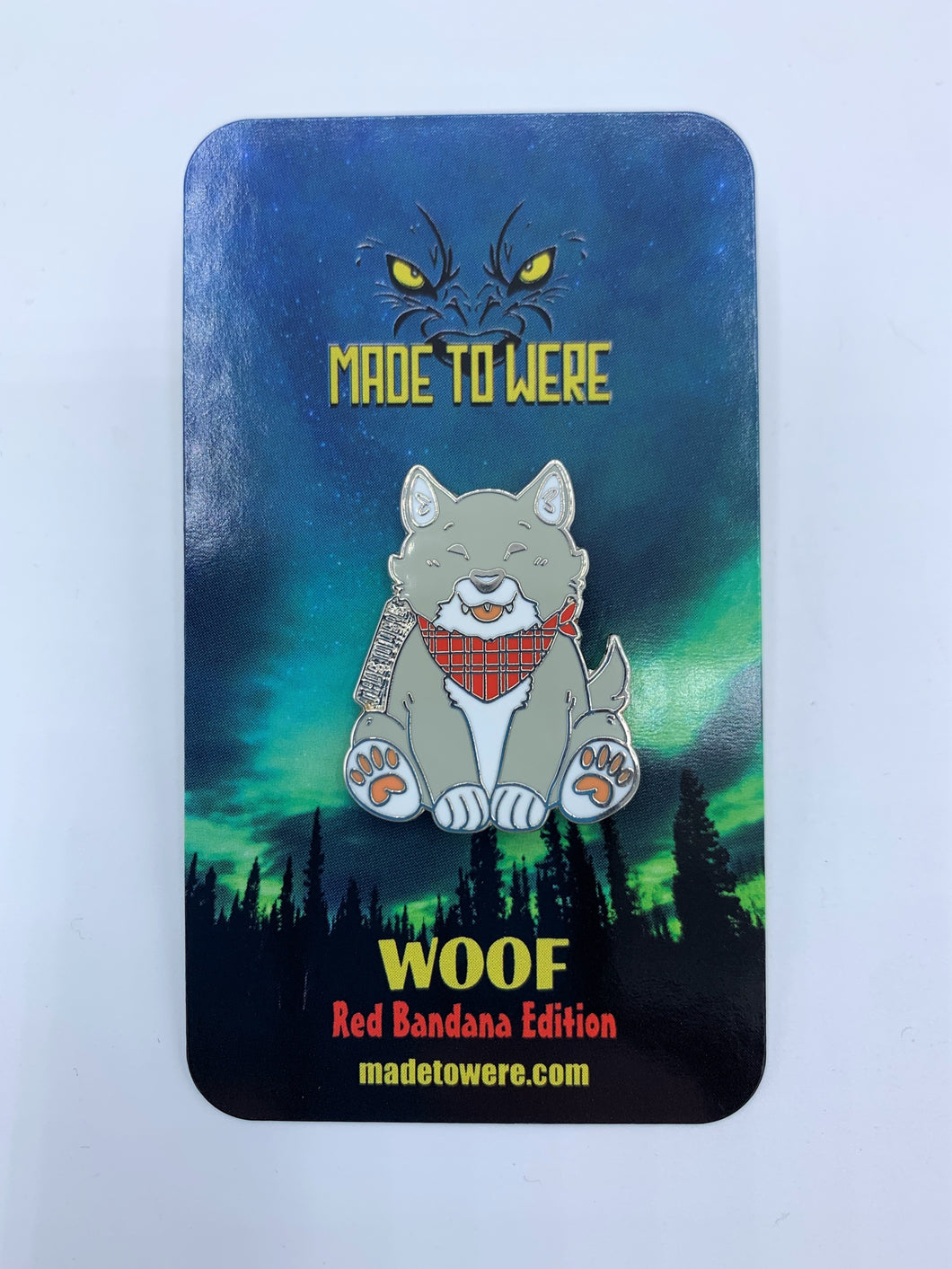 MTW Merchandise - Woof Hard Enamel Pin