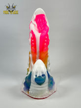 Load image into Gallery viewer, Large Size Chelos, Soft 00-30 Firmness, White Drip Rainbow
